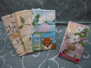 濱文様　てぬぐい