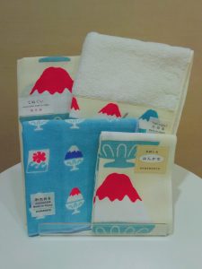 てぬぐい　富士山かき氷　Tenuguiたおる　富士山かき氷　セミウォッシュ　MT.かき氷　てぬはん　富士山かき氷