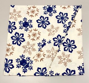 FUROSHIKIクロス「雪華モダン」